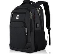 KALSC-Antivol Sac À Dos Sac D'École Ordinateur Portable 15.6 Pouces Avec Usb Sac À D'Affaires Sac A Dos Pour Affaire Scolaire Université Voyage Randonnée Camping Daypacks