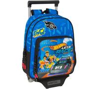 Kalsc-Hot Wheels Let's Race-Sac À Dos Pour Enfantvec Chariot 705,Idéal Pour Enfants De Différents Âges,Confortable Et Polyvalent,Qualité Et Résistance,27x10x33 Cm,Bleu/Noir,M,
