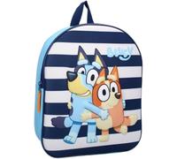 Kalsc-Sac À Dos-3d¿Bluey-Bleu-Enfant-Ecole-Maternelle-Garderie-Primaire-Cartable Garçon-Taille 32 Cm-Bretelles Réglables-Idée Cadeau