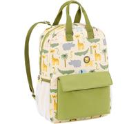 Kalsc-Sac À Dos Enfant Léger-1 Compartiment-Sac À Dos Maternelle Baby Wild Safari-Beige