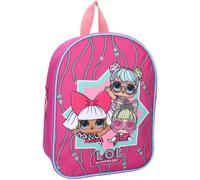KALSC-Sac À Dos¿Lol Surprise-Rose-Enfant-Ecole-Maternelle-Garderie-Crèche-Cartable Fille-Taille 29 Cm-Bretelles Réglables¿Idée Cadeau