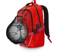 KALSC-Sac À Dos Pour Enfants Bonn-Avec Filet Amovible Pour Balles Et Casques-Boucle Antivol Et Compartiment Pour Tablette 15,6"" Et Pc-Bretelles Et Bretelles Robustes