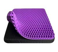 Herzberg Coussin de siège HG-03169 en gel – Violet
