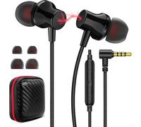 KALSG-Écouteurs Avec Câble Pour Redmi Note 13 Pro 12S 11 5G Xiaomi Poco X6 C65,Écouteurs Stéréo Magnétiques 3,5 Mm,Prise Jack 90°,Microphone Pour Samsung A15 A14 A13 Galaxy A25 A23 Redmi 13C Pad Se