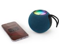KALSG-Enceinte Bluetooth Lumineuse Tissus Bleu 15 Watts