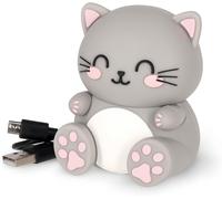 KALSG-Enceinte Sans Fil Avec Support,Le Son De L'Amour,Thème Kitty,Rechargeable,Câble Usb Inclus,Utilisable Comme Support De Téléphone Portable,6X8X5 Cm
