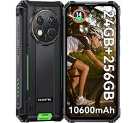 KALSG-G1 Smartphone Incassable-Android 14 Grande Batterie 10600Mah 24Go+256Go(1To) 6.52 Pouces Hd+ Ips 48Mp Double Caméra Telephone Incassable Ip68/Ip69K Antichoc Étanche Nfc/Otg/Empreinte/Face Id
