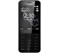 KALSG-Microsoft 230 Smartphone Débloqué 2G (Ecran: 2,8 Pouces-32 Go-Double Sim) Argent Foncé,320X240 Pixels,Lcd,Microsd (Transflash)