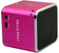 KALSG-Mini Enceinte Bluetooth Portable Prise En Charge De La Carte Microsd Soundstation Mobile Compacte Pour Smartphones Tablettes Ordinateurs Portables Bt-X2 (Rose)