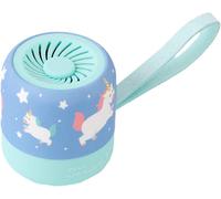 KALSG-Mr.Wonderful Mini Enceinte Bluetooth Sans Fil Design Licornes De La Marque Avec 3-4 Heures D'Autonomie.Couleur Bleue.