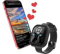 KALSG-Télécommande Bluetooth Pour Tiktok Page Turner Avec Écouteurs Invisibles Avec Bracelet En Silicone Pour Dormir-Cliqueur D'Écran Sans Fil-Écouteurs De Sommeil-Écouteurs De Sommeil-Dormeur