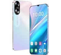 KALSG-Téléphone Déverrouillé,Écran De 6,3 Pouces,Smartphone 4G-Lte Fdd Tdd,Double Caméra,2Gbram,16Gbrom,Extension 128Gb,Double Carte Sim,Convient Aux Utilisateurs Débutants (1,White)