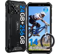 KALSG-Wp32 Pro Smartphone Incassable Android 14,24(6+18) Go Ram+256Go Rom/1To Telephone Portable Incassable,6.0¿ Hd Dsiplay Telephone Incassable,20Mp,6300Mah Batterie,4G Dual Sim/Ip68/Nfc/Otg