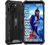 KALSG-Wp32 Telephone Incassable 12Go+128Go,Android14 Telephone Portable Ip68,Octa-Core,6"" Hd+,Smartphone Incassable 6300Mah,20Mp Caméra Primaire,Gps/Nfc/Otg/2Ans Garantie,Noir