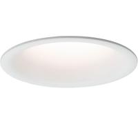 KALSW-93416 Spots Encastrés Led Cymbal Incl.1X6,8 Watts Ip44 Gradable Projecteurs Encastrés Blanc Dépoli Spot Plastique Lampe Encastrée 2700 K
