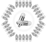KALSW-Led Ballons Lampes 30Pcs Led Lampion,Led Lanterne Papier,Led Lumineuse Pour Ballon Lanterne Papier Décoration Mariage,Fête,Imperméable Et Durable (Multicolore,Clignotante)
