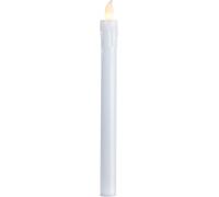 Kalsw-Star 066-60 Bougies Longue Avec Du Cire Décoratifs,Kit De 2 Pièces,Plastique,0.064 W,Blanc,25x2,3x2,3