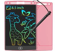 KALTD-Tablette Enfants Dessin Lcd 8,5 Pouces,Tablette Graphique Ecriture Portable Pour Écrire À La Main,Gribouiller Et Dessiner,Cadeau Ardoise Magique Jouet Parfait Pour Garçons Et Filles (Rose)