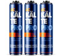 KALTEPRO 3x Remplacement de réfrigérant automobile pour R134a 3 en 1 - Gaz de climatisation avec huile, pour remplir et colmater soi-même la climatisation d'une voiture, lot de 3 gaz réfrigérants