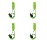 Kalttoy 3. Sangle de cou réglable 120 dB Sifflets 4 pcs de signalisation de sécurité pour la pêche, le kayak, la natation en plein air signalisation de décibels élevés