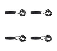 Kalttoy 3. Sangle de cou réglable 120 dB Sifflets 4 pcs de signalisation de sécurité pour la pêche, le kayak, la natation en plein air signalisation de décibels élevés
