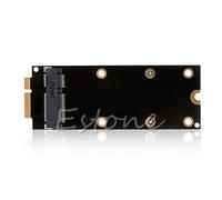 Kalttoy Adaptateur SSD mSATA 7 + 17 broches vers SATA composant d'ordinateur pour MacBook 2012