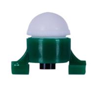 Kalttoy Alarme de pêche 2 en 1 LED lumière grève électronique touche touche alarme avec mouvement pêche pointe lumière