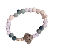 Kalttoy Bracelet réglable en perles en céramique colorée pour chien, accessoire à porter au quotidien pour les amateurs de mode, taille unique, Comme décrit