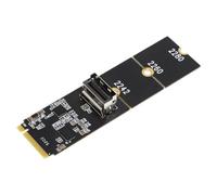 Kalttoy Carte adaptateur MCIO 4i pour extension de fente hôte | Carte de conversion PCIe 5.0, débit théorique de 128 Gbit/s, design compact 2242 2260 2280