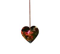 Kalttoy Chandelier 40 Mm Crystal Love-Heart Prisms Rainbows Maker Crystal Glass Prism Suncatchers Garden Decor