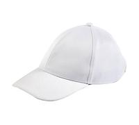 Kalttoy Chapeau de baseball brillant pour adulte Protection solaire LED Disco Party Baseball toutes saisons Chapeau lumineux en fibre optique, blanc, Taille unique