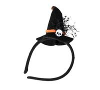 Kalttoy Chapeau de sorcière d'Halloween - Serre-tête festif - Coiffe de cosplay - Bandeau de fête pour enfants et femmes