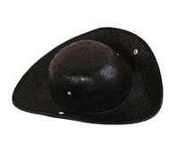 Kalttoy Chapeau tricorne style colonial en cuir PU collection chapeaux médiévaux drôles fête pour fête à thème tricorn steampunk adulte historique
