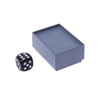 Kalttoy Dés à changement de chiffre Illusion Props Outil pour la magie de la vision pour les débutants Poche gros plan pour fête cerf dé perle