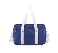 Kalttoy JK Sac d'uniforme de voyage Sac à main Sac à main Sac d'école Sac fourre-tout Sac à dos Sac à dos CosplayBags Japonais Sacs à livres, bleu/blanc
