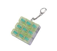Kalttoy Keyboards Squirm Jouet rétroéclairé pour claviers transparents Testeur de commutation avec véritable sensation mécanique pour les amateurs de saisie