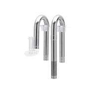Kalttoy Kit d'entretien de tuyau d'entrée d'eau en acier inoxydable pour le débit d'eau et le maintien de la propreté. Alimentation en poisson