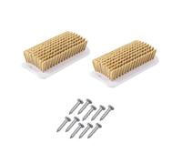 Kalttoy Lot de 2 brosses multifonctionnelles pour petits cochons de la ferme pendant le bain et le toilettage quotidien, brosses apaisantes faciles à monter