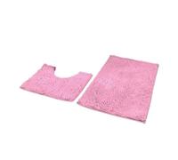Kalttoy Lot de 2 tapis de salle de bain en chenilles antidérapants super absorbants