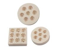 Kalttoy Lot de 3 moules de cuisson en silicone pour crème au beurre, protéines, bonbons, gâteau, mousse, chocolat, fondant, sucre