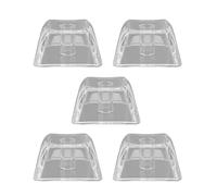 Kalttoy Lot de 5/10 touches 1U XDA transparentes rétroéclairées pour les joueurs et l'utilisation des améliorations du clavier