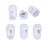 Kalttoy Lot de 5 appâts de pêche pour cage à poissons, panier porte-appâts, seau portable pour appâts de pêche