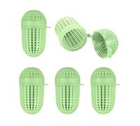 Kalttoy Lot de 5 appâts de pêche pour cage à poissons, panier porte-appâts, seau portable pour appâts de pêche