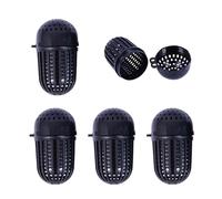 Kalttoy Lot de 5 appâts de pêche pour cage à poissons, panier porte-appâts, seau portable pour appâts de pêche