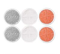 Kalttoy Lot de 6 tampons pour balai vapeur Bissell Spinwave 2039A 2124 - Forte absorption d'eau