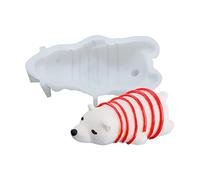 Kalttoy Mignon 3D Silicone Mousse Gâteau Moule Ours Chien Hippopotame pour Crocodile Dauphin Lapin Sh