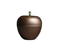 Kalttoy Mini boîte de rangement en métal pour café en forme de pomme