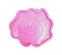 Kalttoy Moule Silicone en Forme Tasse en Forme Fleur Rose Moule Résine Époxy Moule Résine Époxy pour Maison Caboes Decors