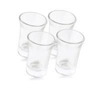 Kalttoy Planges Tir 4pcs Ensemble Avec Des Tasses Whisky À Base Whisky À Base Base Lourde Tasses À Boissons À L'épreuve Pour Fête Cuisine Du À Maison