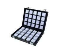 Kalttoy Plateaux à compartiments séparés pour une catégorisation efficace des bijoux. Boîte de rangement transparente